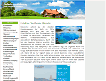 Tablet Screenshot of erdwaerme-heizung.biz